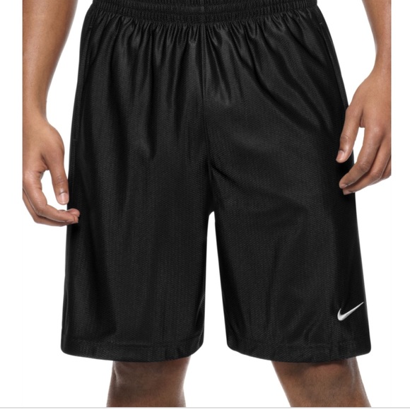 all black nike shorts mens